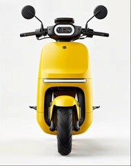 scooter isolated on white