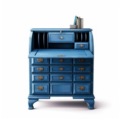 Secretary desk indigo