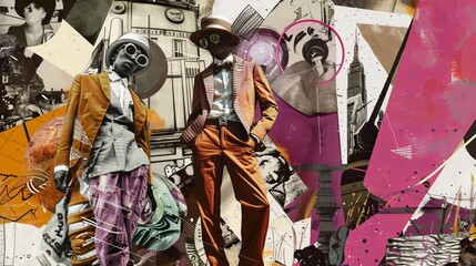 Obraz premium Collage Art Idea