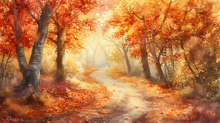Nostalgic Splendor: Embracing Autumn's Warmth