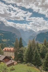 mountain village in the mountains