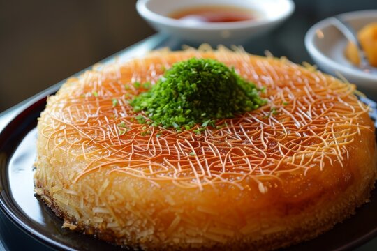 Arabic dessert kanafeh