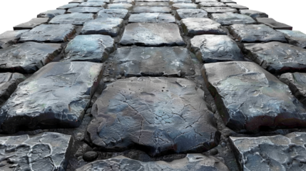 Ancient Cobblestone Path Texture