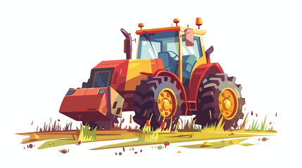 Illustration flat cartoon vactor illustration isola