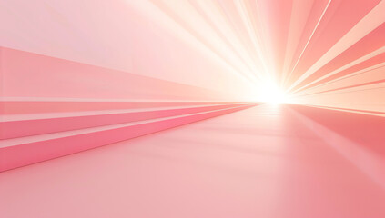 Pastel Pink Backdrop: Dreamy White Light