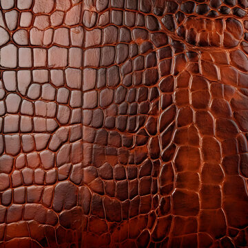 High quality image of a zoomed in on a single piece of leather fabric texture