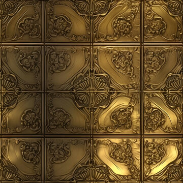 brass panel texture