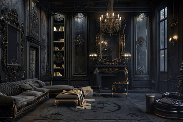 luxurious interior room