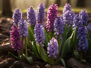 Fototapeta premium Hyacinths 