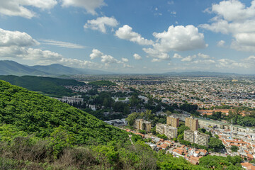 Cerro San Bernardo in the city of Salta in Argentina.