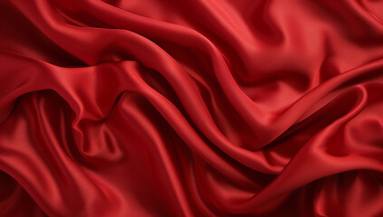 Exquisite Valentine's Day Red Silk Celebration: Romance, Elegance