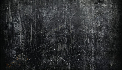 abstract black background with grunge texture and paint splashes - obrazy, fototapety, plakaty