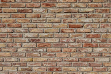Old red brick wall, mur ściana z czerwonej cegły

