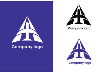 letter a logo, letter and jet icon logo, letter a and aeroplane icon logo, aircraft company logo, letter a flying company logo, letter a and airport logo,letter a travel agency company logo