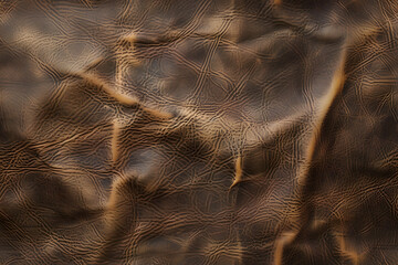 Detail of aged leather texture background