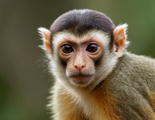 The squirrel monkey, also known as saimiri or squirrel monkey, is a platyrrhine primate of the Cebidae family