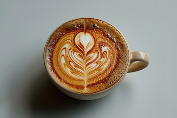 flat lay top view gray background close up high resolution