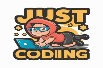 Just coding 
