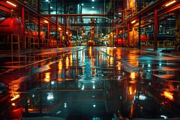The paint glistens under the factory lights, reflecting an image so vivid, it blurs the lines between reality and illusion.