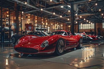 The relentless pursuit of perfection is the heartbeat that drives the soul of this hyperrealistic automotive sanctuary.
