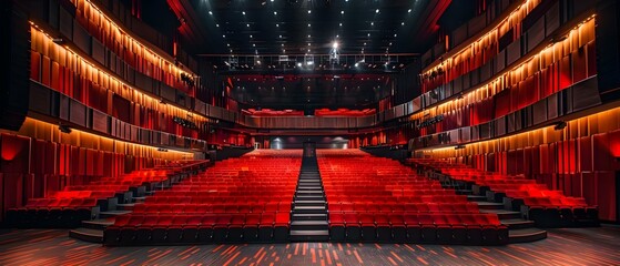 Exploring the Grand Architecture and Cultural Performances at Dublin's Iconic Bord Gáis Energy Theatre. Concept Dublin Landmarks, Theatrical Performances, Cultural Heritage, Grand Architecture - obrazy, fototapety, plakaty