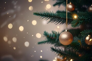 Fototapeta na wymiar christmas tree decoration
