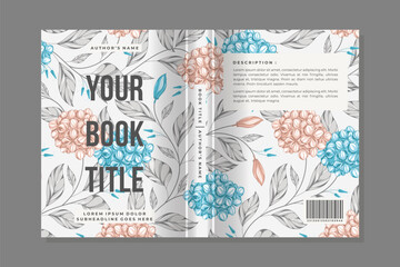 floral book cover vector 11