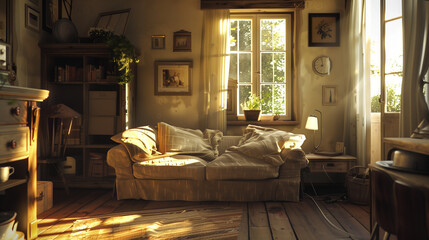 interior of a living room