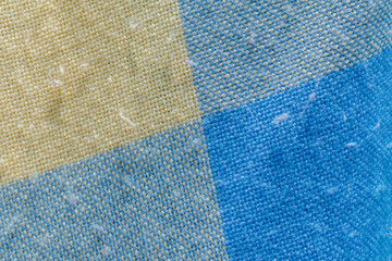 Fototapeta na wymiar colorful wool fabric detail