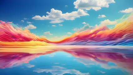 rainbow over the clouds
abstract, beautiful, reflection, clouds, nature, landscape, rainbow, cloudscape, weather, yellow, sunset - obrazy, fototapety, plakaty