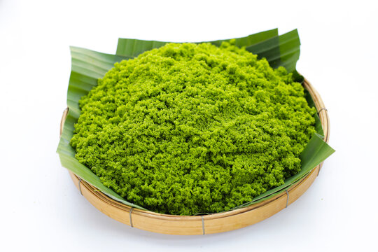 Wolffia globosa or swamp algae, water meal