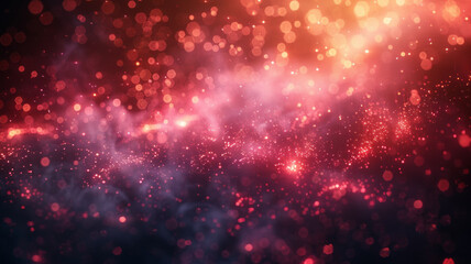 Fototapeta premium US flag fireworks illuminate the sky, detailed with gold, black, white, and crimson hues.generative ai