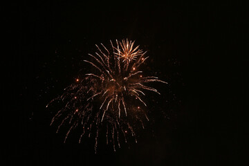 fireworks in the sky