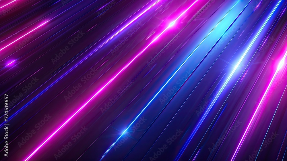Poster a mesmerizing display of abstract colorful lights with a futuristic vibe