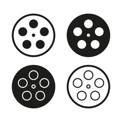 Button Icon Set. Sewing and fashion vector illustration. EPS 10.
