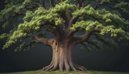 A Oak Tree Icon  3