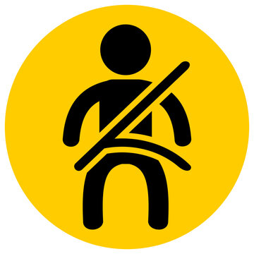 recommend clip art: Seat Belt icon and logo vector