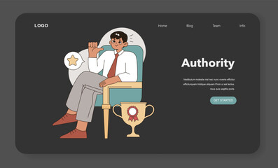 Authority in Task Delegation concept. Vector illustration. - 774533600