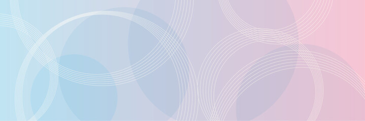 紫とピンクの淡い色の波のようなラインの抽象的なベクター背景素材