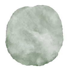 Watercolour Circle Abstract Shape