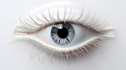 False Eyelashes beauty icon 3d - obrazy, fototapety, plakaty