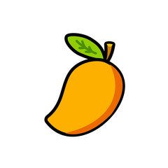 Fresh mango fruit vector