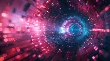 abstract futuristic digital innovations background, Generative AI