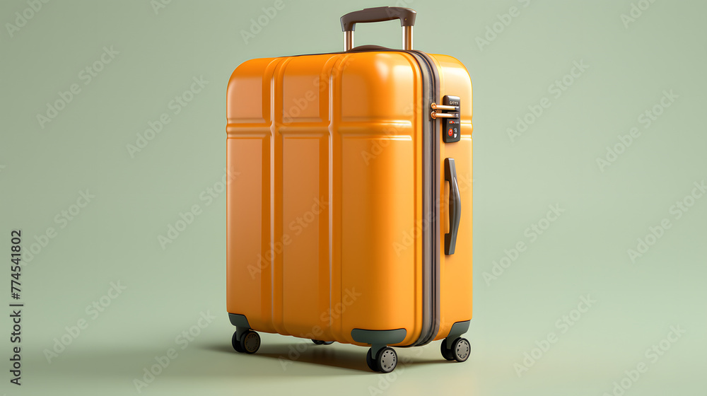 Wall mural Luggage 3d