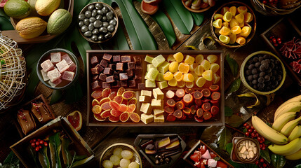 Organic Amazon Brazilian  Tasty Chocolate with fruits