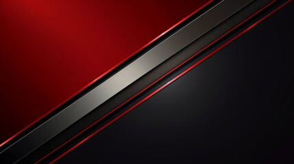 Modern dark red overlapping dimension line bar design, technological background - obrazy, fototapety, plakaty