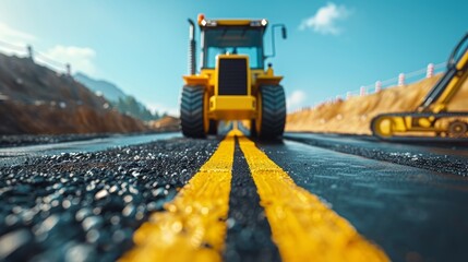 Chalk line, Construction equipment conception, Images for advertisements and banners - obrazy, fototapety, plakaty