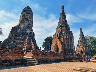 Cultural Heritage: Ayutthaya's Timeless Temples and Wat Phra Si Sanphet, Ayutthaya, Thailand