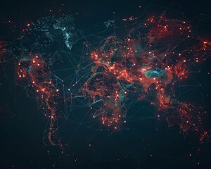 AI-enhanced global humanitarian network