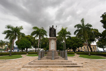 Dom Frei Caetano Brandão Monument and Square in Belém City, Brazil